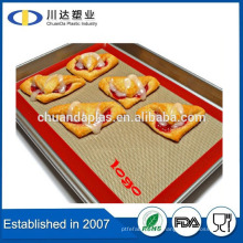 Hot venda Custom Kitchen Bakeware antiaderente silpat Non-Stick Silicone Baking Mat Set para bolo